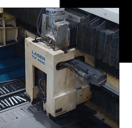 laser-interior Laser Cutting Machine at Hi Tech Wire and Manufacturing in St. Henry, Ohio